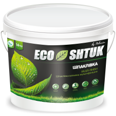 Шпаклівка фінішна Polimin EcoShtuk Fat Lime Putty (Полімін) (16кг)
