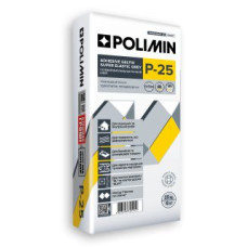 Клей для плитки супер-еласт Полімін P-25 (Polimin) (25кг)