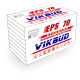 Пінопласт VIKBUD EPS 70 (дах/підлога) 100мм 1*0,5м (13кг/м3)