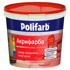 Фарба інтер'єрна Polifarb Акріфарба (14кг.)
