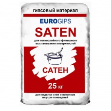 Шпаклівка гіпсова Eurogips SATENGIPS (Еврогіпс) (25кг)